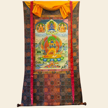 Tải hình ảnh vào trình xem Thư viện, Thangka Kalachakra bẩm sinh được vẽ bằng tay