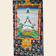 Tải hình ảnh vào trình xem Thư viện, Consecrated Vishvamata Thangka (blessed in empowerment)