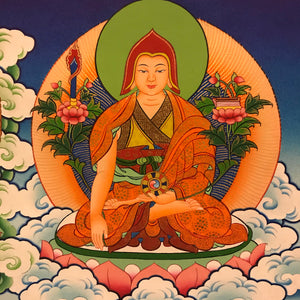 Thangka Kalachakra bẩm sinh được vẽ bằng tay