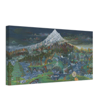 Load image into Gallery viewer, Vision of the Pure Realm of Northern Shambhala - Canvas