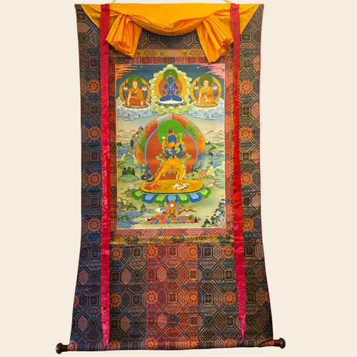 Hand-painted Innate Kalachakra Thangka (consecrated)