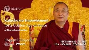 2023 Kalachakra Empowerment for a Golden Age of Peace at Boulder Shambhala