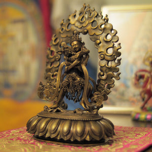 Estatua de Kalachakra Innato consagrada